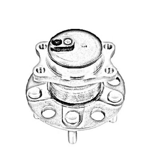 SMR Rear Wheel Hub (ABS) HUB 999 S