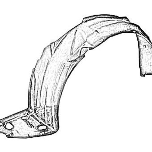 Rear Fender Liner (Front) (RH)  For  Tata Indigo | Indigo CS | Indigo eCS | Indigo XL