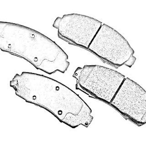 Front Brake Pad Set 410600950R for Renault Kwid (P)