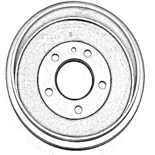 Rear Brake Drum Right 44000-1HD2A for Nissan Micra Petrol