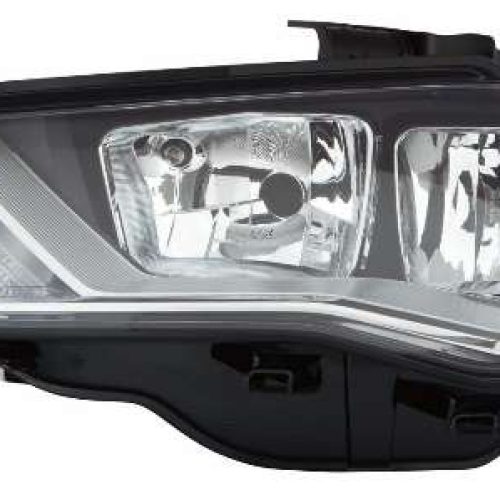 Head Lamp Assembly | Suitable for: A3 Sport Black (Regulr) (2012-15) RH H7+H15 2