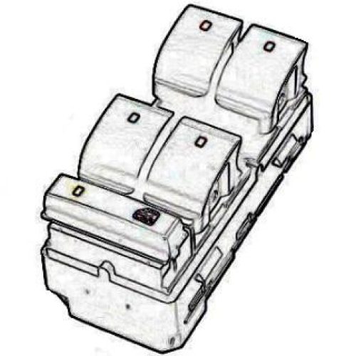 Front Power Window Switch (RH) UP1966350  For Ford Endeavour (Type 1)